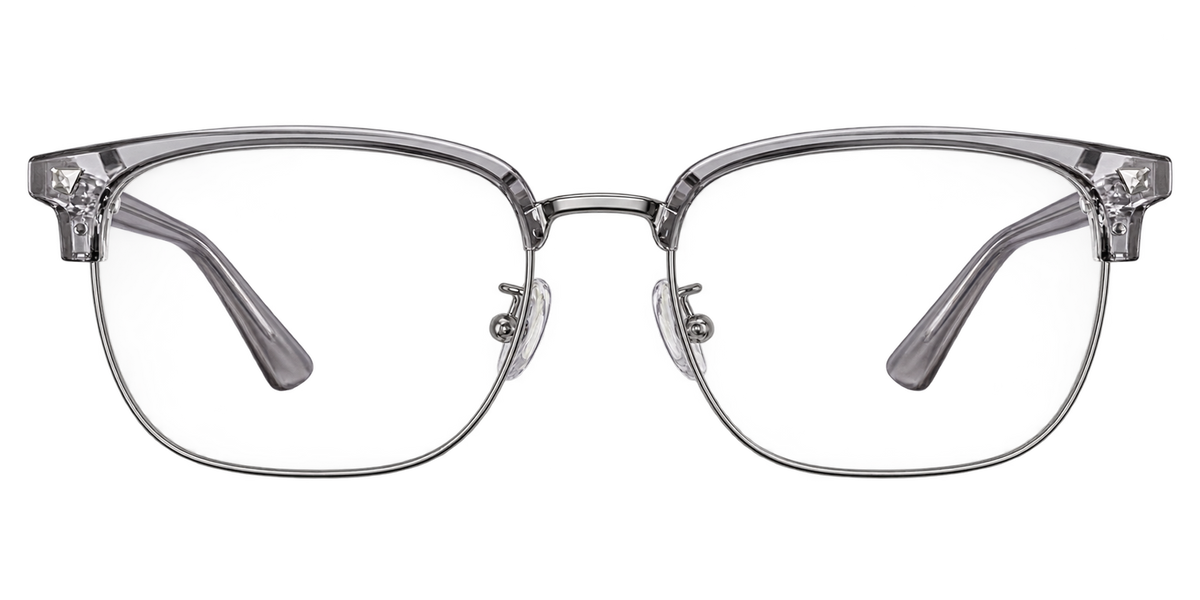 משקפי אור כחול RETINA BROW | מסגרת חצי־מתכת במראה קלאסי